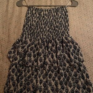 Subdued strapless dress